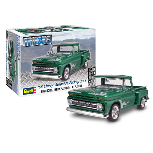 American Revell 1/25 65 Chevy Stepside Pickup 2n1 07210 Plastic Model