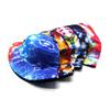 MultiColor Printing TieDye Bucket Hat Outdoor Sunscreen Bucket Hat Graffiti Double Sided Basin Hat
