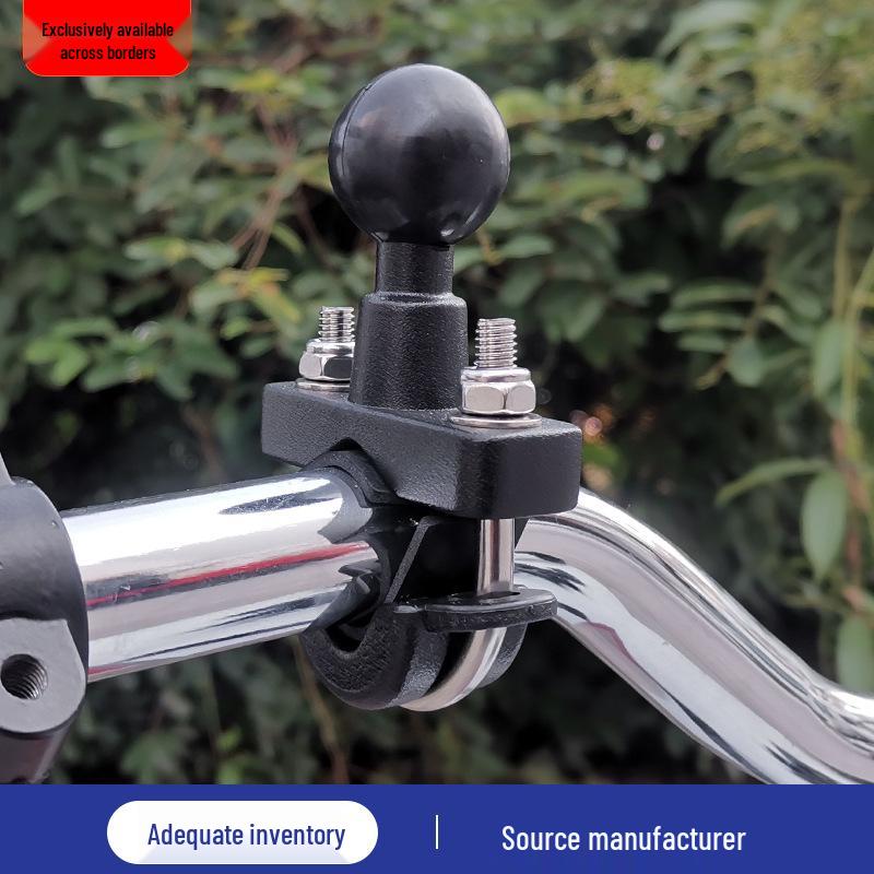 K06 Rubber-Coated Ball Head Bike & Motorcycle Handlebar Phone Holder
