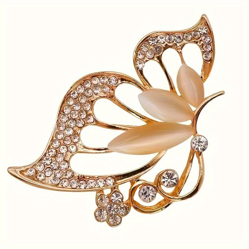Elegant Butterfly Brooch, Fashionable Clothing Accessory, Ideal Commemoration Gift, Butterfly Brooch