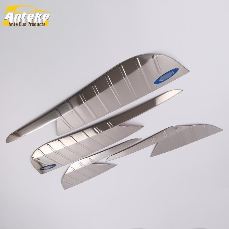 16 Bora Car Door Anti-Kick Pad Stainless Steel Armrest Decorative Panel Sticker
