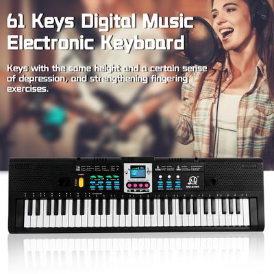 Clavier électronique de musique numérique à 61 touches, Piano électrique multifonctionnel pour enfants, pour étudiants en Piano