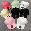 Ao Hat Men's and Women's Cap Hard Top Baseball Cap Big Head Circumference Embroidery Multi-color Sunshade Sun Hat