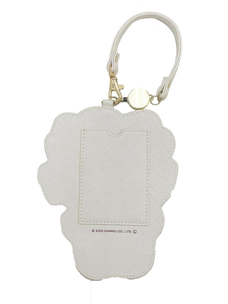 San Art Hello Kitty Sagara Pass Tan Style Die-Cut Case, (SAN-0091-PWH)