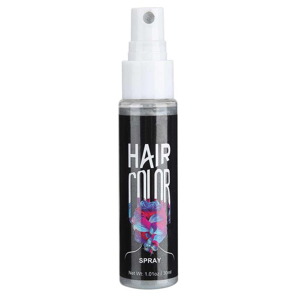 Sevich 30ml Temporary Hair Dye Spray DIY Hair Color Spray Hair Spray LiquidGray