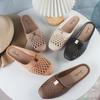 Yuzhihao Women's Fashion Summer Casual Closed-Toe Hollow Flat Sandals