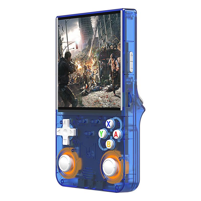 Retro R36 ultra Handheld Video Game Console 4.0 Inch IPS Screen 128GB Preloaded Games Portable Pocket Player Linux System