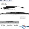Rear Wiper Arm Blade Set For Dodge Grand Caravan 2011-, For Chrysler Town And Country 2011-2016 Rear Windshield Wiper Arm Blade Assembly 68078306AA
