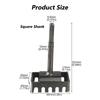 Professional Electrical Box Puncher with Square Shank Square Hole Punching Slotting Tool For Quick Socket Installation