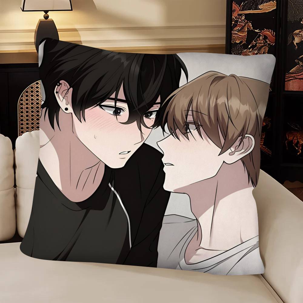 Anime VVirtual Strangers Pillow Case Fashion Square Pillowcase Bedroom Sofa Room Ins Decoration Leisure