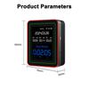 15-in-1 WiFi-Luftqualitätsmonitor Intelligenter Luftqualitätsprüfer mit CO/CO2/HCHO/TVOC/AQI/PM0.3/PM1.0/PM2.5/PM10/Temperatur/Luftfeuchtigkeit