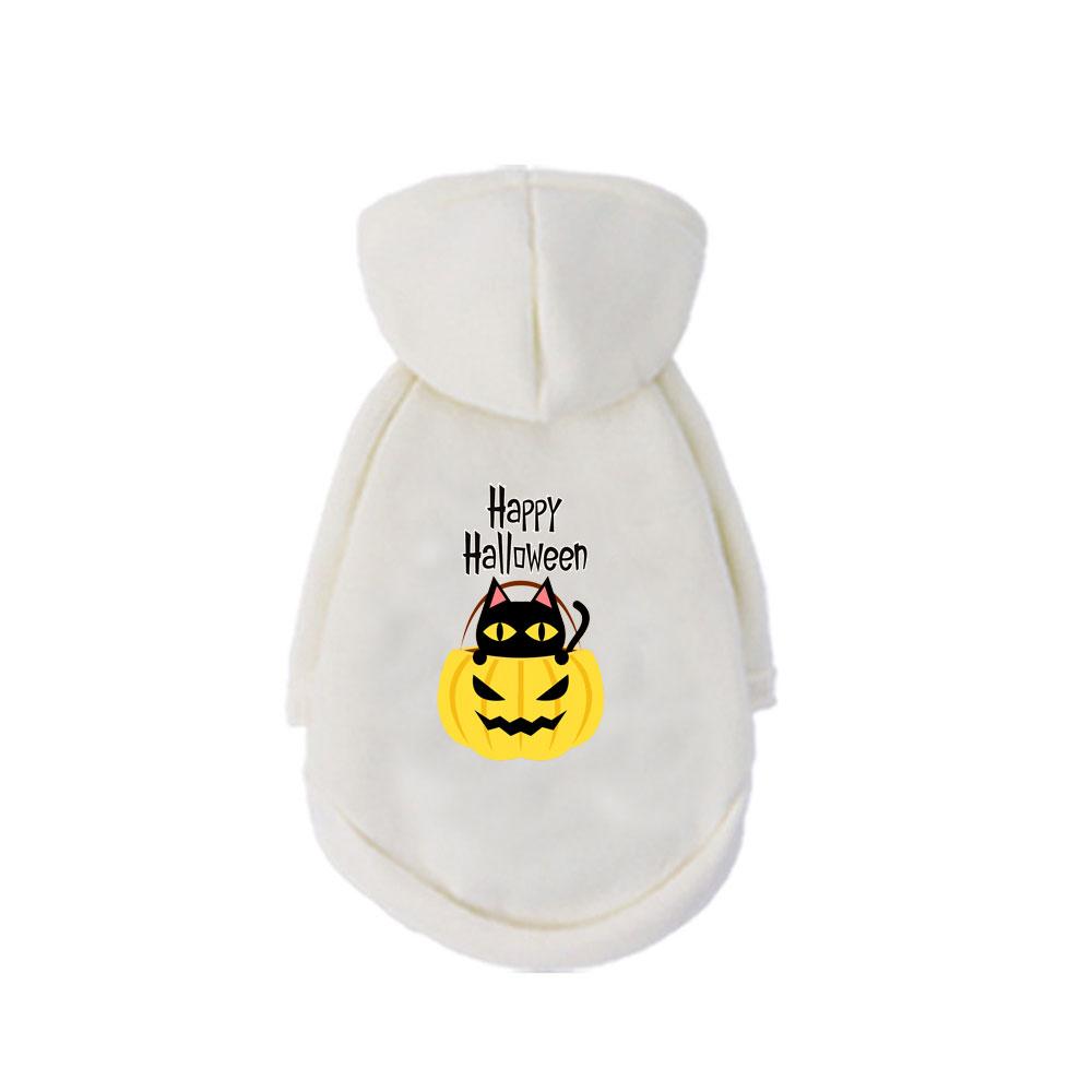 1 Pc Halloween Pet Hooded Sweatshirt Cats & Dogs Easter Outfits Pomeranians Golden Retrievers Halloween Party Accessories.