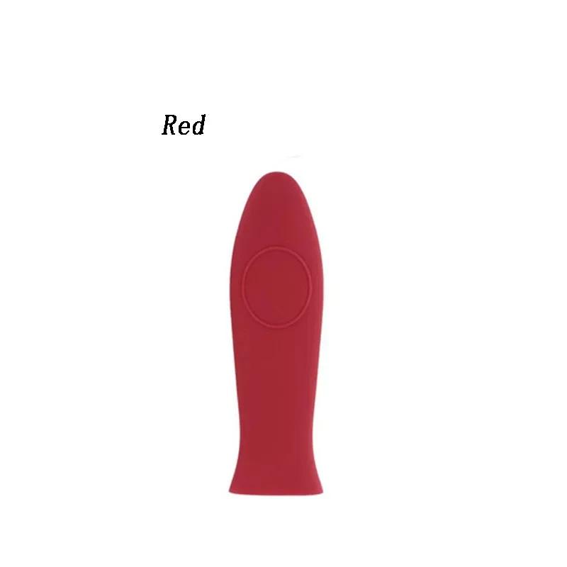 JUSTINLAU Silicone Pot Handle Sleeve Anti Slip Heat Resistant Cast Iron Pots Sleeve Cookware Parts Household Kitchen Accessories