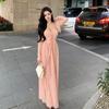 French Gentle and Pure Style Fashion Suit Women's Autumn New Suspender Dress Long-sleeved Cardigan Two-piece Set