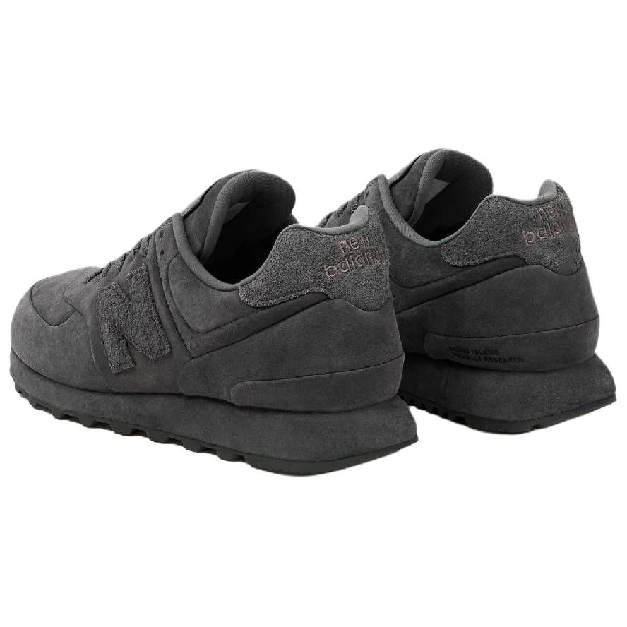 Stone Island x New Balance 574 Legacy Ghost Dunkelgrau Unisex-Sneakers U574BST1