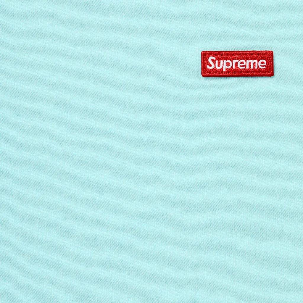 Supreme Small Box L/S Tee (26SS) Cyan
