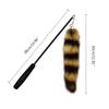 Interactive Cat Feather Toys Cat Wand Toy Feathers Teaser for Indoor Cats Kitten Playing Chasing Exercise