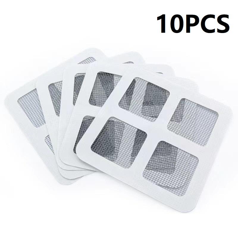 10/30/50PCS Drain Sticker Hair Catcher Bathroom Mesh for Hair Catcher Shower Filter for Bathroom Sink Shower Drain Hair Filter