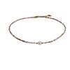 Rainbow Beaded Pearl Choker – Gold Accent Dainty Jewelry, Joyful Elegance Gift for Women