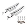 1 Pair Motorcycle Rear Fender Bracket Saddlebag Filler Panel For Harley Touring 1993-2008 FLHRCI FLHRS Electra Glide FLTR
