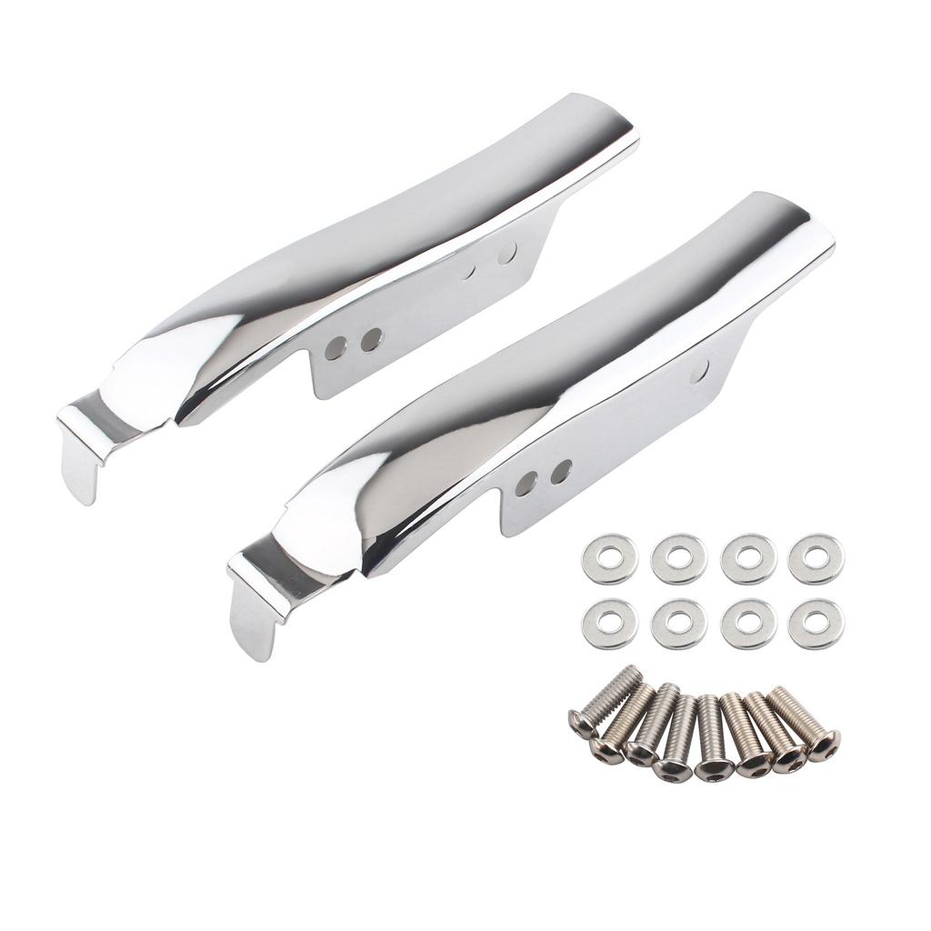 1 Pair Motorcycle Rear Fender Bracket Saddlebag Filler Panel For Harley Touring 1993-2008 FLHRCI FLHRS Electra Glide FLTR