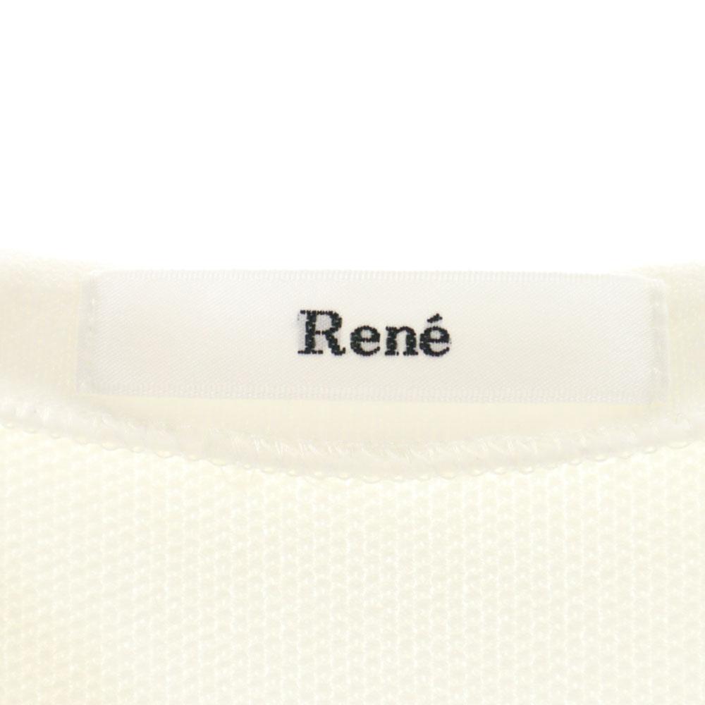 Rene Krótki rękaw Długa sukienka 36 biała Kobiety Używana