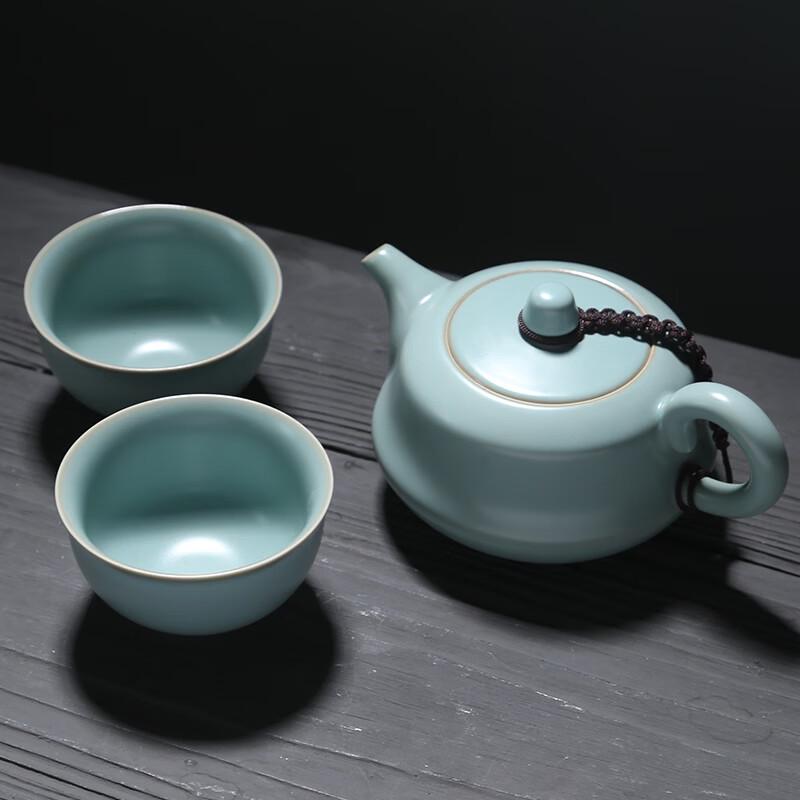 Ru Kiln Ceramic Gongfu Tea Set