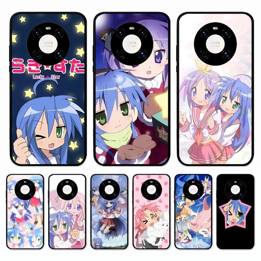 Anime girl Lucky Star Phone Case For Huawei Mate 10 20 30 40 50 lite pro Nova 3 3i 5 6 SE 7 pro 7SE