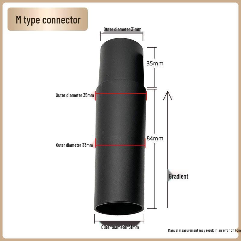 Universal Vacuum Cleaner Hose Connector & Reducer Adapter