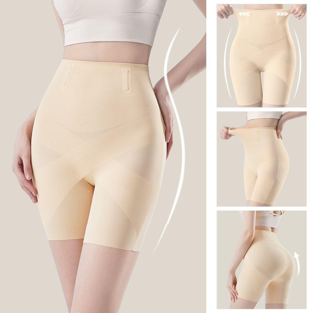 High Waist Butt Lift Shaper Thin Tummy Control Briefs Waist Trainer Postpartum Underpants  Women