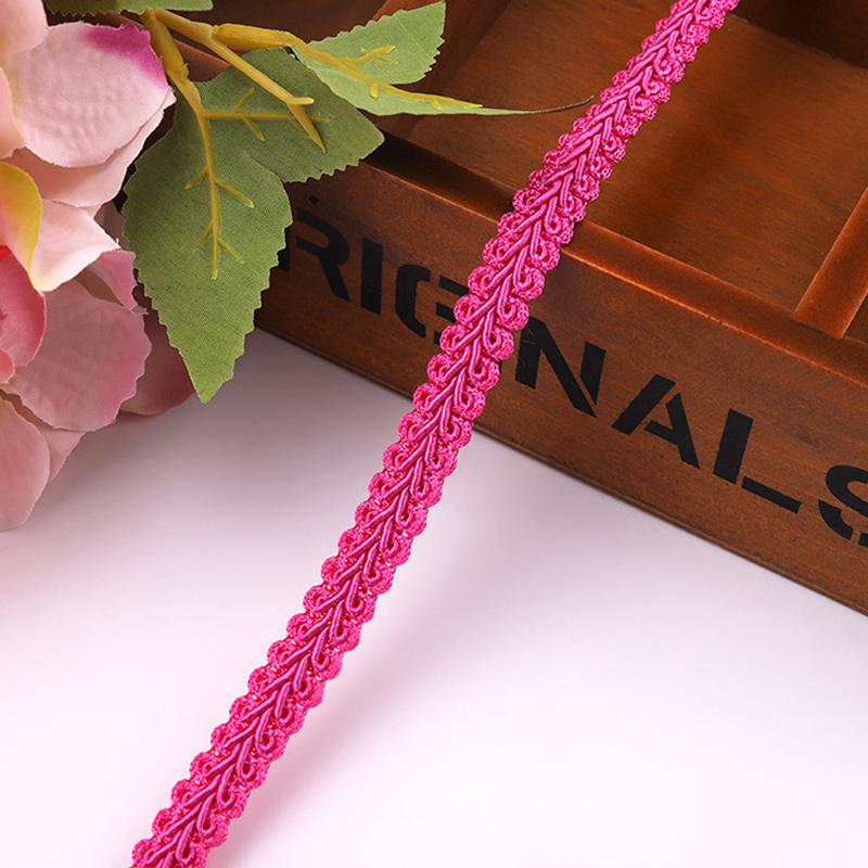 40 Yards Braided Lace Wedding Decoration Fabric Curve Lace Trim Ribbon DIY Craft Sewing Accessories Centipede Lace Wholesale