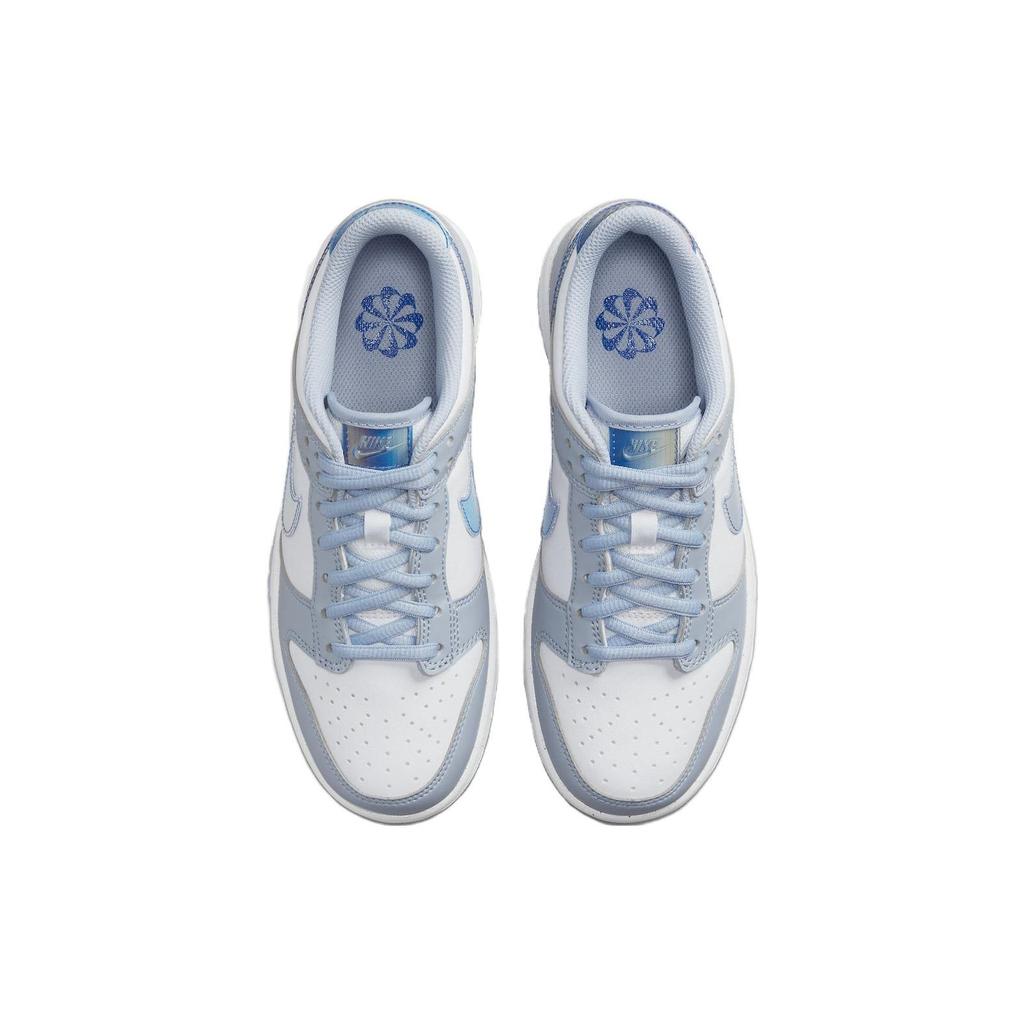 Nike Dunk Low Next Nature GS Blue Whisper Lenticular Kids Sneakers Hyper-Royal Green-Abyss White FJ4668-400