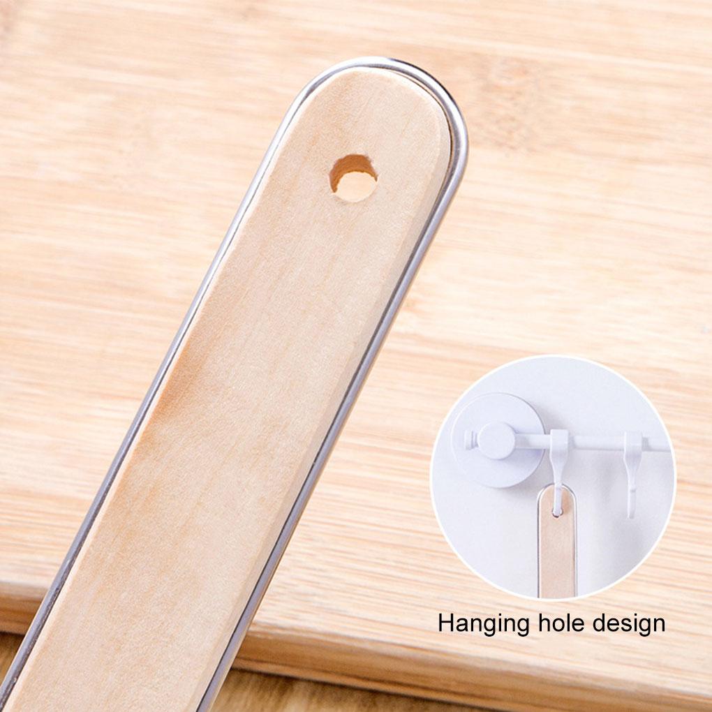 Strainer Spoon Stainless Filter Scoop Hanging Frying Spoon Skimmer for Kitchen