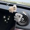 Peluche Carino Koala Decorazione Interno Auto Schermo di Controllo Specchietto Retrovisore Auto Clip per Card Parasole Regalo Accessori Auto