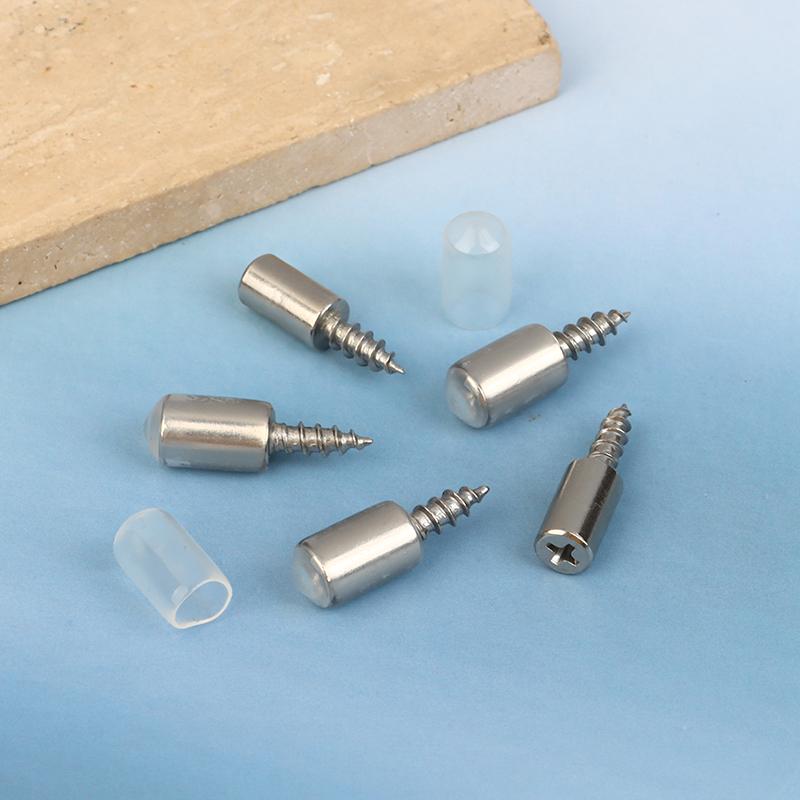 20/30Pcs Support Multifunction Fixed Cabinet Rack Nail Self-Tapping Integrated Screw Clapboard Holder Laminate Support Nail