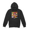 Fraggle Rock Unisex Adult Grid Squared Hoodie