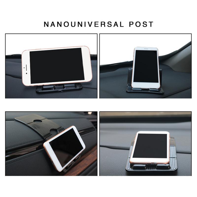 Suport pentru telefon auto anti-alunecare Suport pentru telefon auto pliabil Suport pentru telefon mobil auto Suport din silicon Accesorii interioare auto