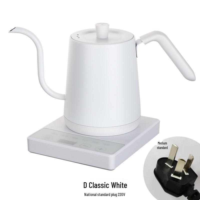 

Stainless Steel Electric Gooseneck Kettle with Temperature Control
