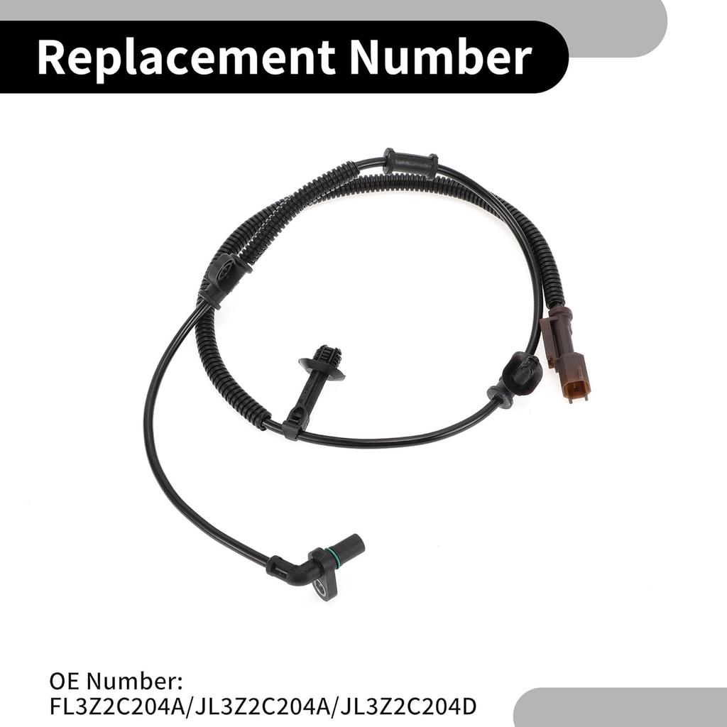 ABS Wheel Speed Sensor No.FL3Z2C204A/JL3Z2C204A/JL3Z2C204D Front Left or Right Driver or Passenger Side Fit for Ford F-150 2015-2017