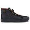 Spitfire Wheels x Vans Skate Sk8-Hi Reissue Black Flame Unisex-Sneaker VN000D1EBFM
