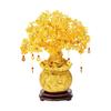 Money Tree Figurine Creative Money Bag Prosperity Sculpture Decorative Statue Tabletop Ornament for Shelf Living Room Entrance