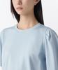 MUSINSA STANDARD WOMAN Women'S Silket Puff Sleeve T-Shirt [Sky Blue]