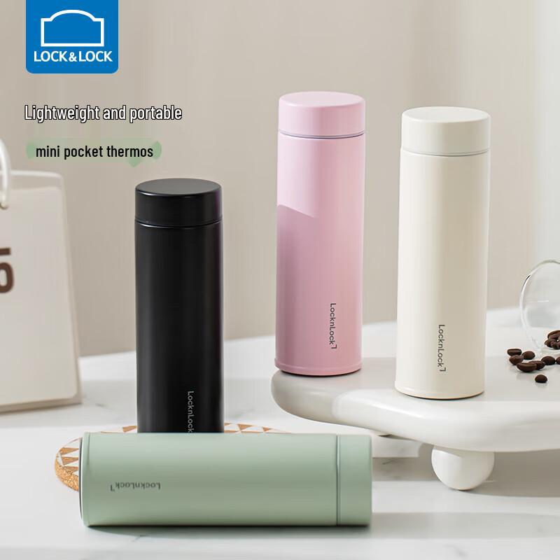 Lock&Lock 300ml 316 Stainless Steel Mini Portable Thermos Cup