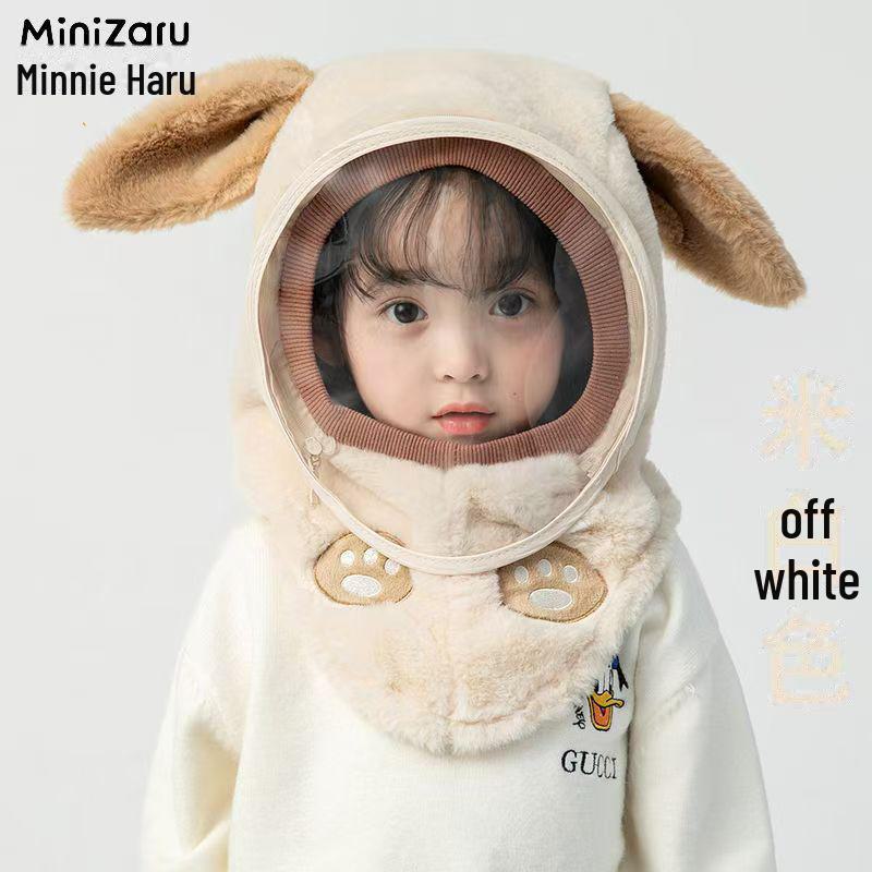 Căciulă Pulover pentru Copii, Rezistentă la Vânt, cu Protecție pentru Urechi și Fular