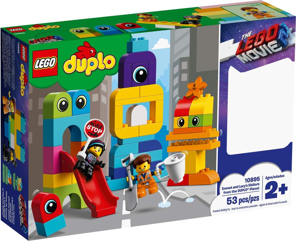 LEGO Duplo Emmet a Block City 10895 LEGO Movie Block Toy Girl Lucy's