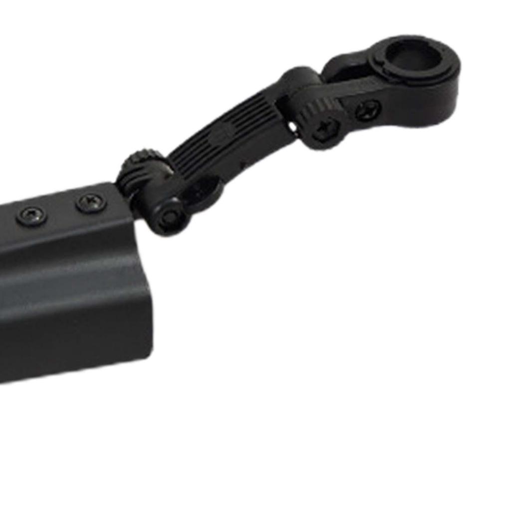 1 Pair Bike Mudguard Front Rear Set Universal Adjustable PP Material Lengthened Widened Easy Clean