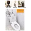Yousheng Waterproof Toilet Cover Stain-Proof Fabric Easy to Clean Breathable Anti-Mildew Toilet Lid Cover for Home Bathroom Hotel Dormitory