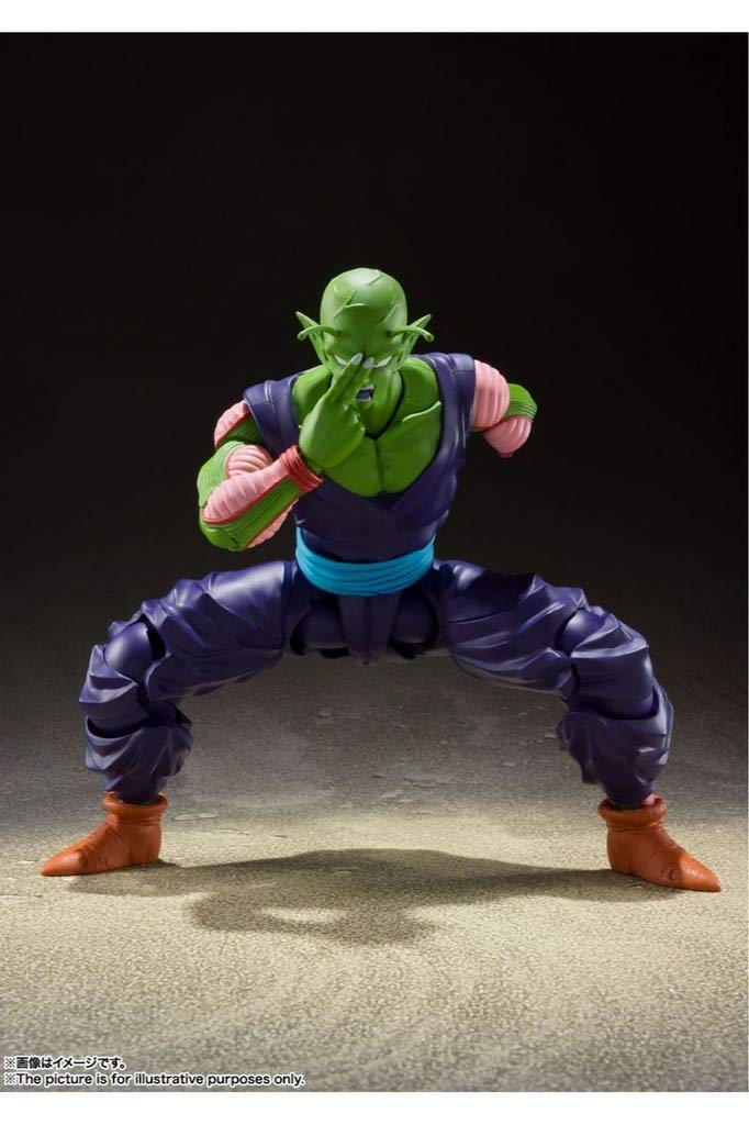 TAMASHII NATIONS Dragon Ball Z Piccolo Den stolte namekianeren 160mm Malt bevegelig figur S.H.Figuarts - - Ca. ABS&PVC