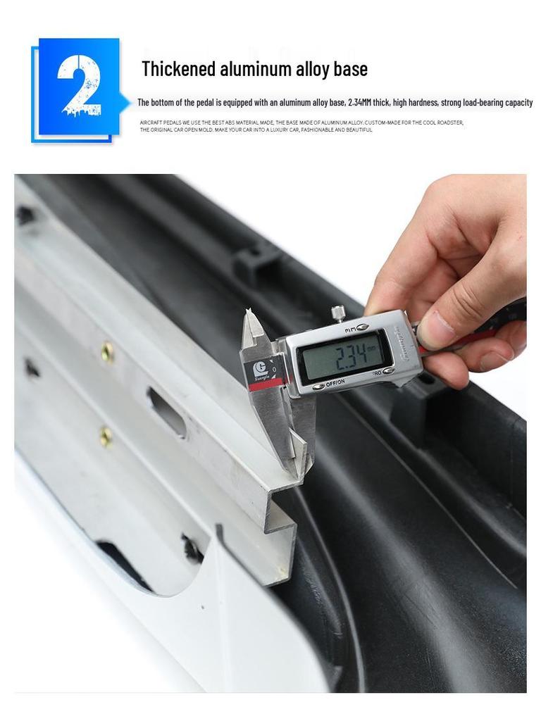 Land Cruiser LC300 Side Step Running Board for 2008-2022 Models