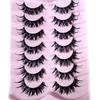 Fluffy Fairy Wet Look Manga Eyelashes Wispy Eyelash Extension Tool False Eyelash  Women Makeup